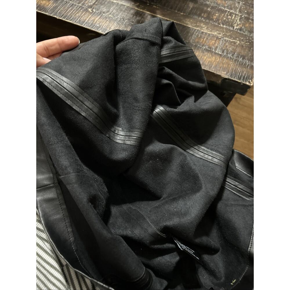 G By Giuliana Faux Leather Dress Women's Size 6 Minimalist 90s Corporate Modern - Picture 6 of 6